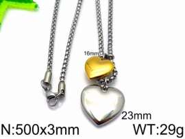 SS Gold-Plating Necklace