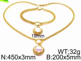 SS Jewelry Set(Most Women)
