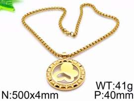 SS Gold-Plating Necklace