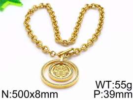 SS Gold-Plating Necklace