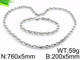 SS Jewelry Set(Most Women)