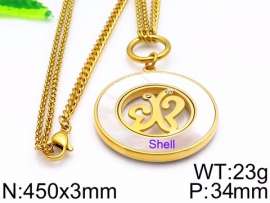 SS Gold-Plating Necklace