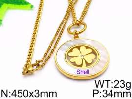 SS Gold-Plating Necklace
