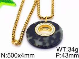 SS Gold-Plating Necklace