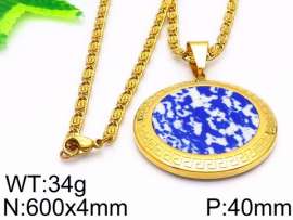 SS Gold-Plating Necklace