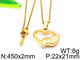 SS Gold-Plating Necklace