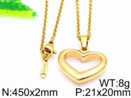 SS Gold-Plating Necklace