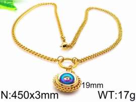 SS Gold-Plating Necklace