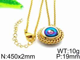 SS Gold-Plating Necklace