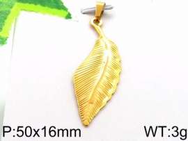 Stainless Steel Gold-plating Pendant