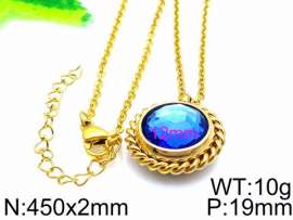 SS Gold-Plating Necklace