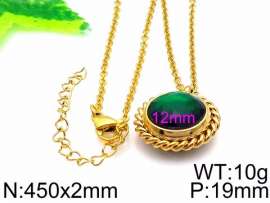 SS Gold-Plating Necklace