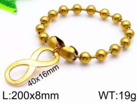 Stainless Steel Gold-plating Bracelet