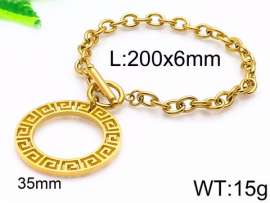 Stainless Steel Gold-plating Bracelet