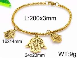 Stainless Steel Gold-plating Bracelet