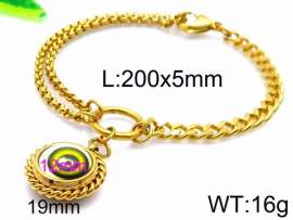 Stainless Steel Gold-plating Bracelet