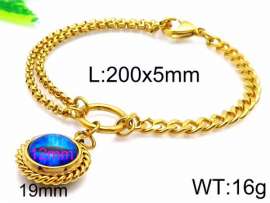 Stainless Steel Gold-plating Bracelet