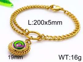 Stainless Steel Gold-plating Bracelet
