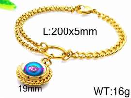 Stainless Steel Gold-plating Bracelet