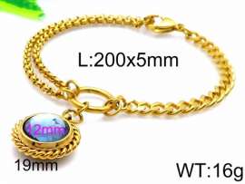 Stainless Steel Gold-plating Bracelet