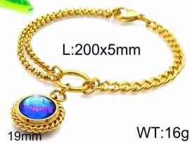 Stainless Steel Gold-plating Bracelet