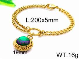 Stainless Steel Gold-plating Bracelet