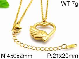 SS Gold-Plating Necklace