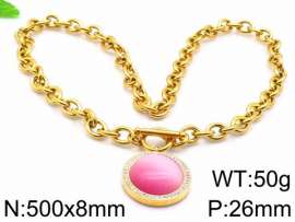 SS Gold-Plating Necklace
