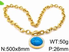SS Gold-Plating Necklace