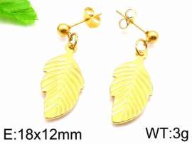 SS Gold-Plating Earring