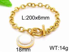 Stainless Steel Gold-plating Bracelet