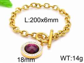 Stainless Steel Gold-plating Bracelet