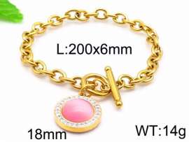 Stainless Steel Gold-plating Bracelet