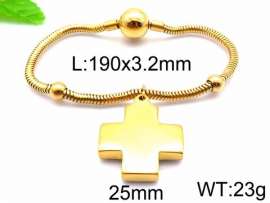 Stainless Steel Gold-plating Bracelet