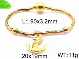 Stainless Steel Gold-plating Bracelet