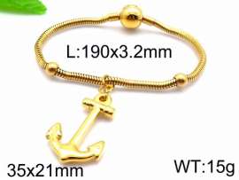 Stainless Steel Gold-plating Bracelet