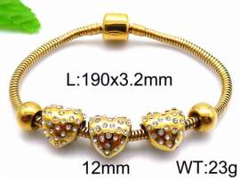 Stainless Steel Gold-plating Bracelet