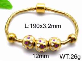 Stainless Steel Gold-plating Bracelet