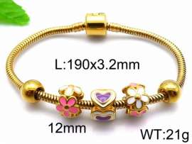 Stainless Steel Gold-plating Bracelet