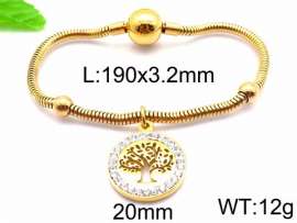 Stainless Steel Gold-plating Bracelet