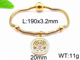 Stainless Steel Gold-plating Bracelet