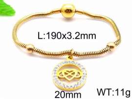 Stainless Steel Gold-plating Bracelet