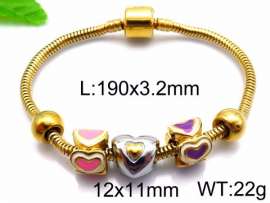 Stainless Steel Gold-plating Bracelet