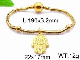 Stainless Steel Gold-plating Bracelet