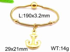 Stainless Steel Gold-plating Bracelet