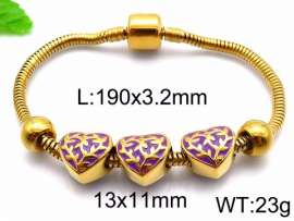 Stainless Steel Gold-plating Bracelet