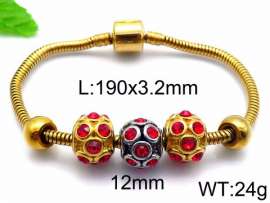 Stainless Steel Gold-plating Bracelet