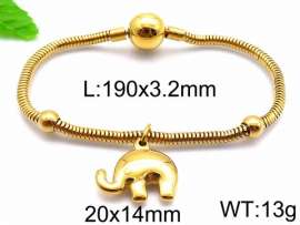 Stainless Steel Gold-plating Bracelet