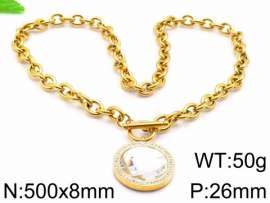 SS Gold-Plating Necklace