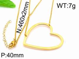 SS Gold-Plating Necklace